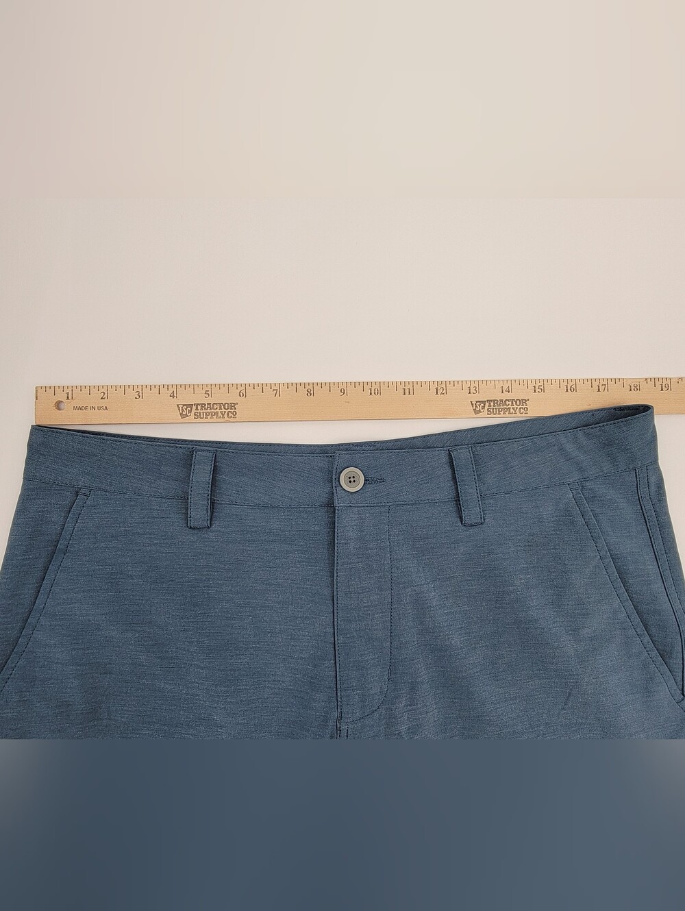 Southern Tide Men's Shorts Performance Tech Golf 35 Stretch Blue Lightweight - Picture 9 of 9